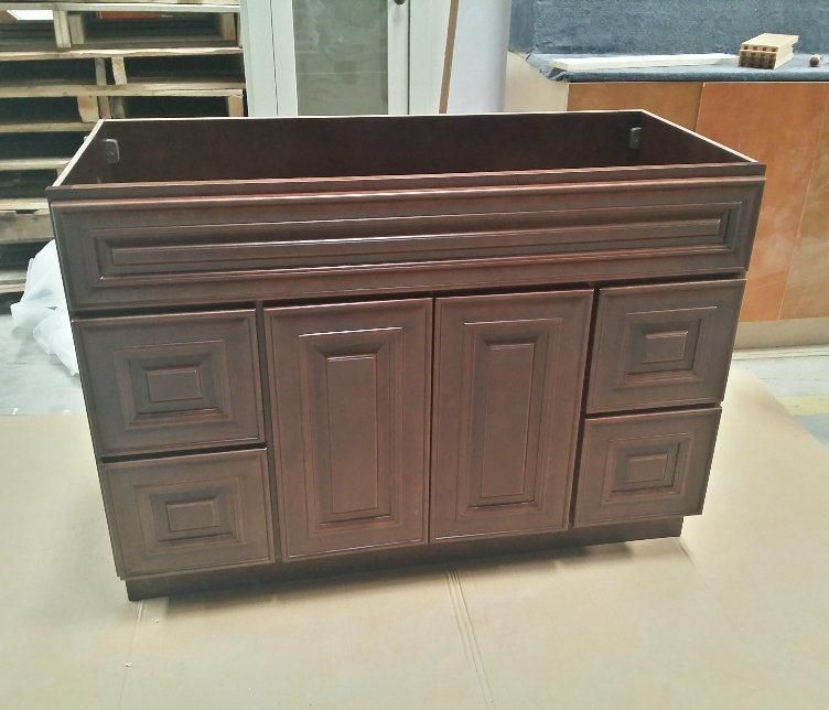 American Canadian Style Solid Wood Bathroom Vanity Cabinet Bathroom Furniture