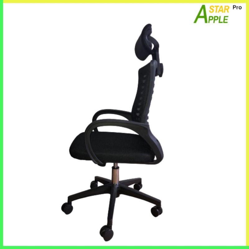 Wonderful Swivel Chair with Breathable Mesh Backrest and Fabric Seat