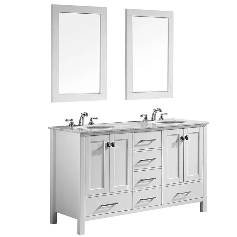 Modern Waterproof Wooden Bathroom Cabinet Bathroom Vanity