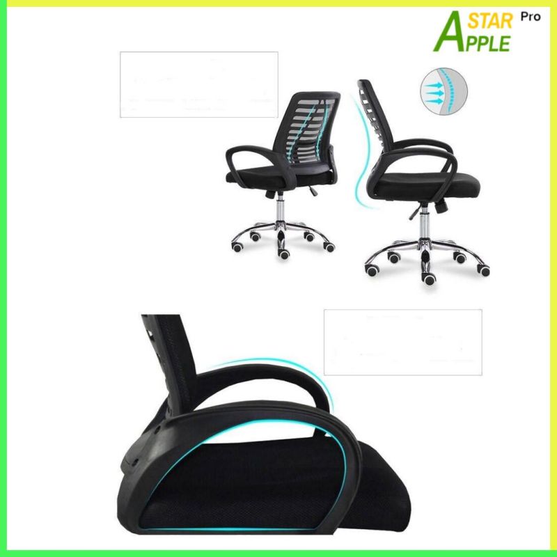 Breathable Mesh Fabric Material as-B2053 Computer Chair with Chrome Base