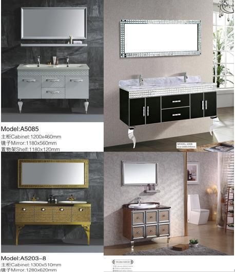 Stainless Steel Bathroom Cabinet Unit Sink Vanity Sanitary Ware