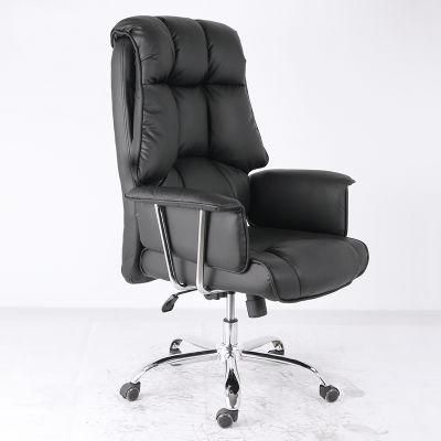 High Quality Soft Lumbar Steel Castors Armchir Office Chair Furniture