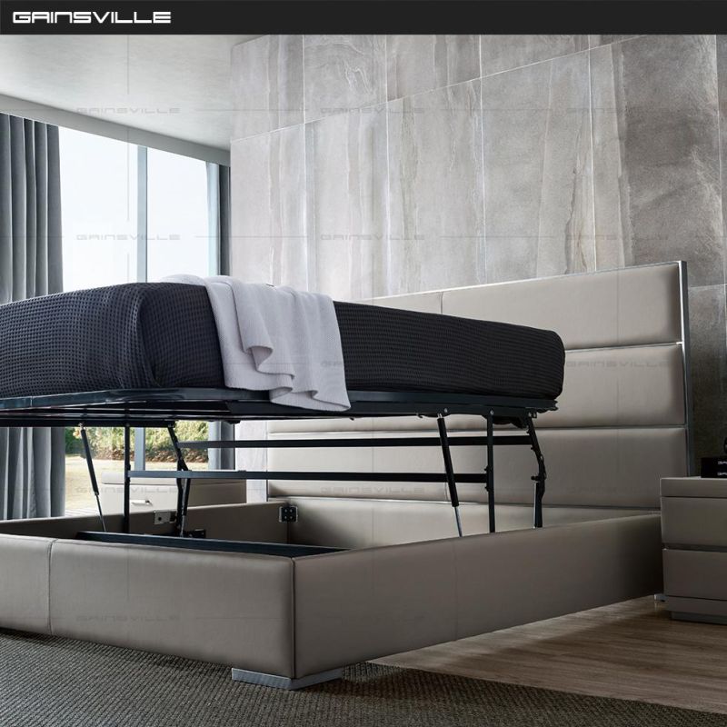 Modern Simple Design Bedroom Villa Furniture Bed King Size