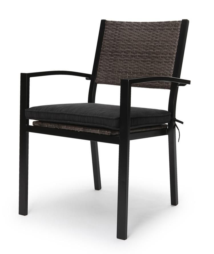 Modern Furniture High Quality Rattan Patio Chair for Outdoor with Hand Made PE Rattan Dining Chair