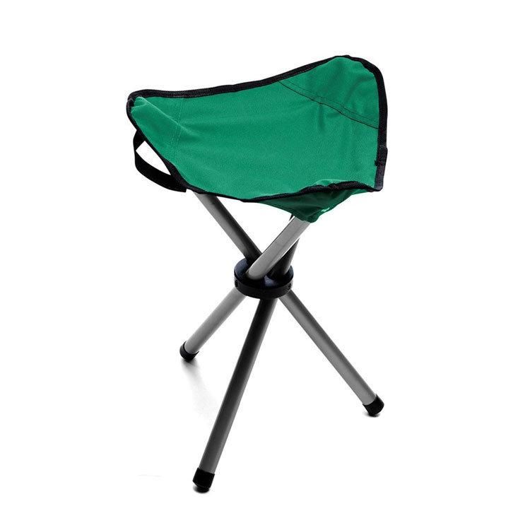 Outdoor Steel Tube Portable Small Folding Camping Fishing Stool Chair