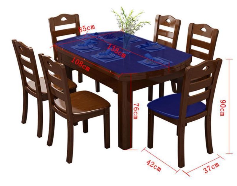 Wooden Wedding Natural Round Room Dining Furniture Tables Table Set