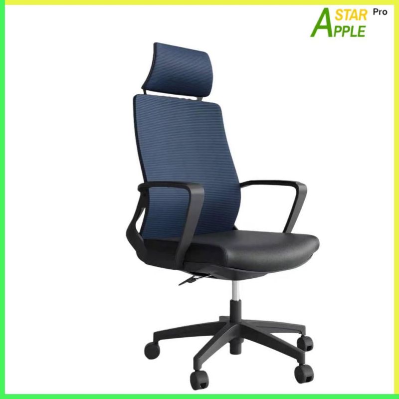 Home Office Furniture as-C2122 Plastic Chair with Fabric on Armrest