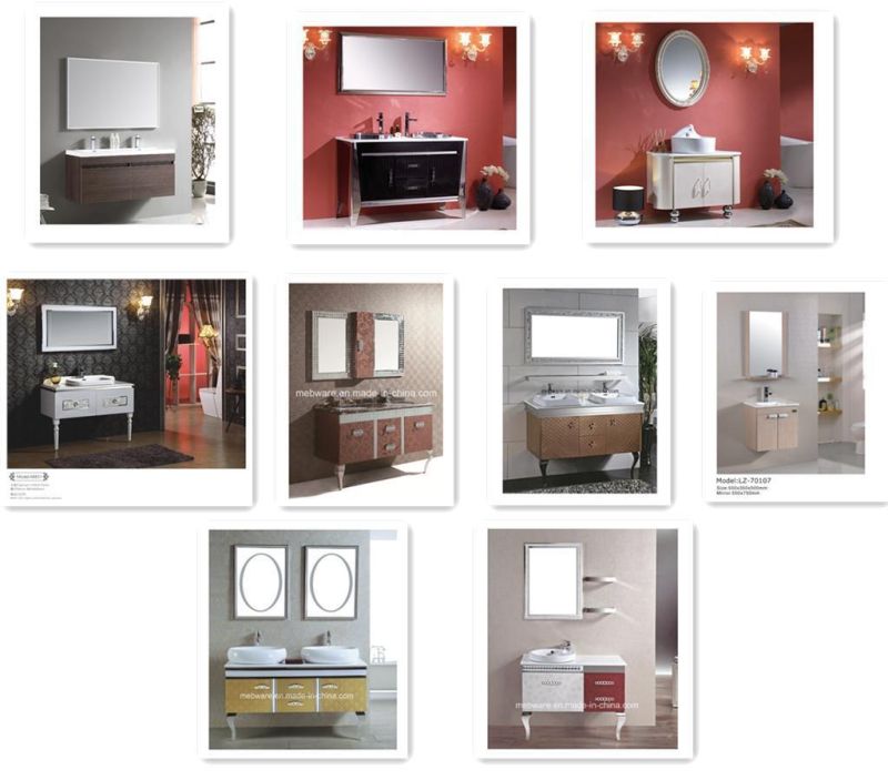 New Luxury Stainless Steel Bathroom Cabinet (T-005)