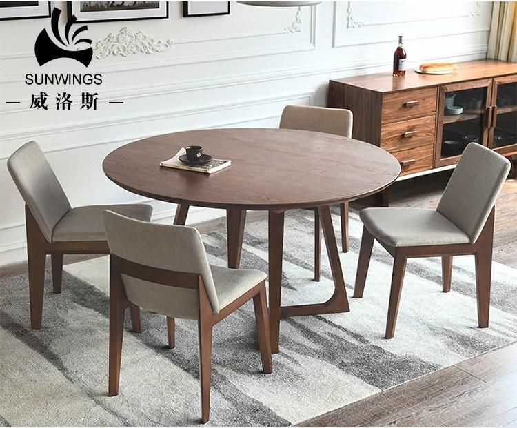 Modern Solid Wood Dining Table for Dining Room