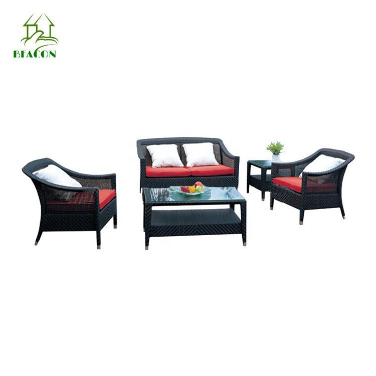 Modern Fabric Home Villa Resort Hotel Patio Leisure Sofa Lounge Furniture Set