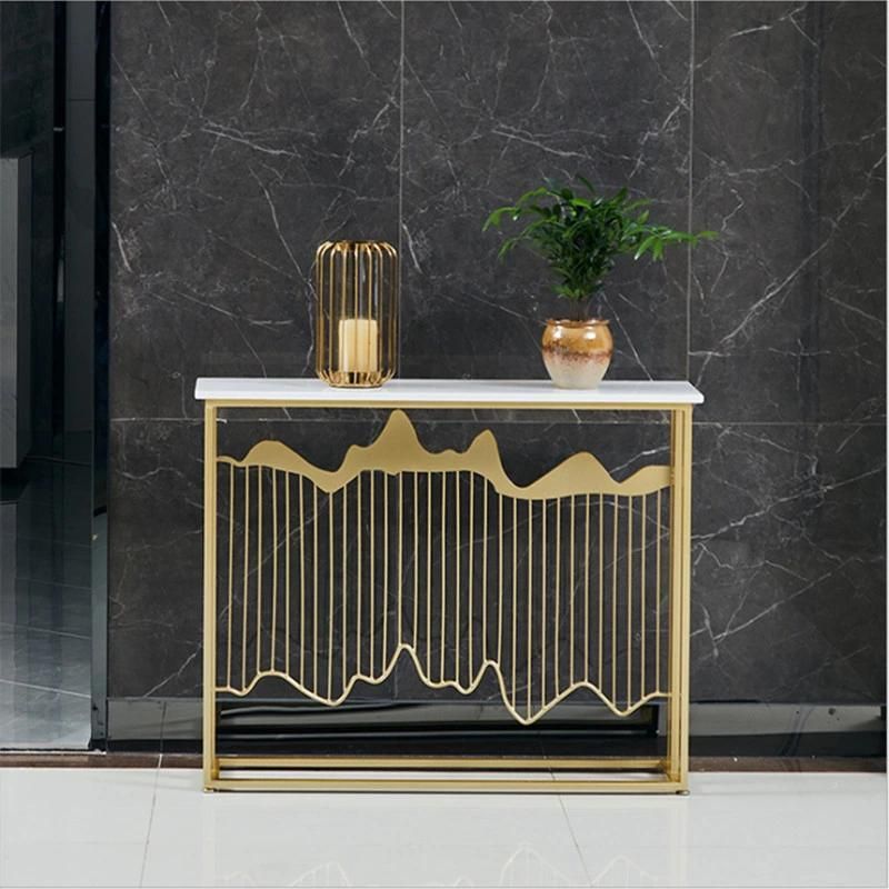 Modern Light Luxury Entrance Desk Entrance Desk 0530