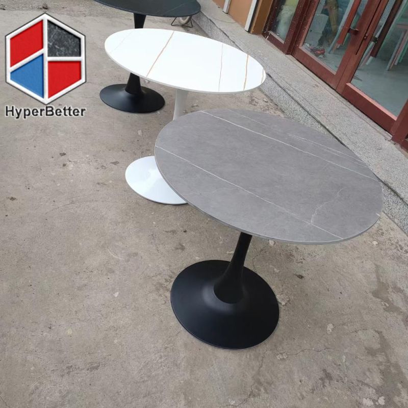 White Calacatta Quartz Cafe Table