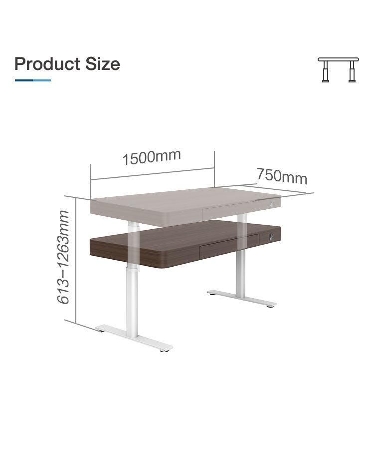 High Quality CE Certified Modern Design Office Furniture Fangyuan-Series 2-Legs Table