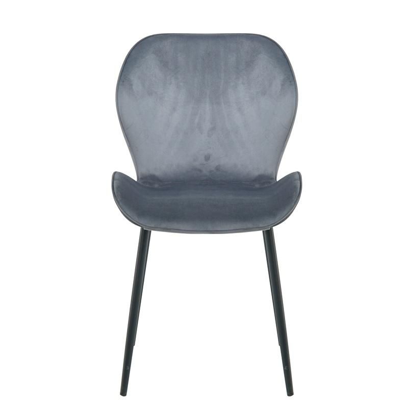 Modern Style Hot Sale Color Restaurant Cafe Upholsteried Fabric Dining Chair