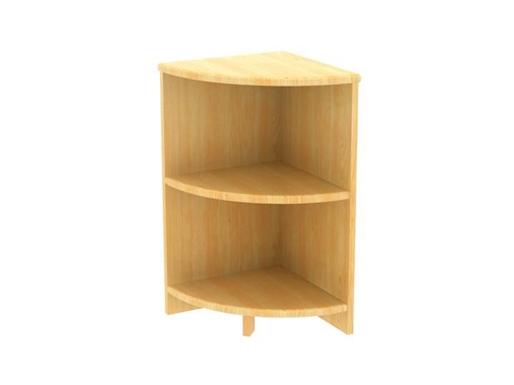 Kids Corner Shelf Beech Wood Furniture