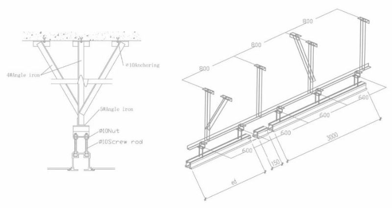 Shaneok MDF Wooden Movable Dividers for Room or Office Partition Folding or Hanging