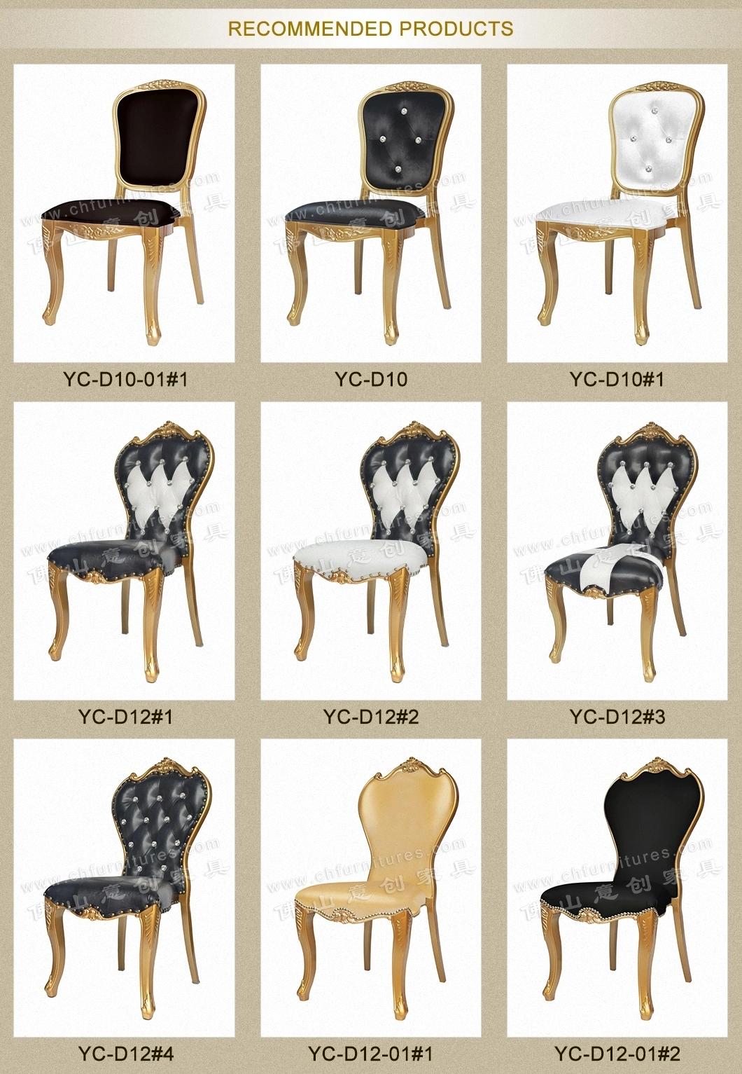 Yc-D10 Cheap Rental Stacking Black Velvet Banquet Hotel Chair Wedding