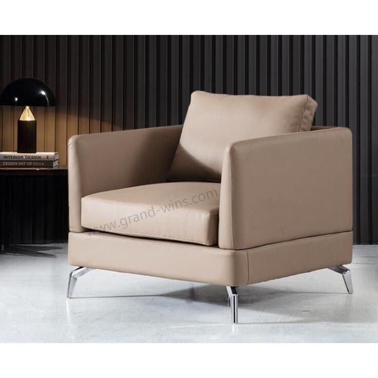 Italy Design Modern Leather Sofa for Home Hotel Office