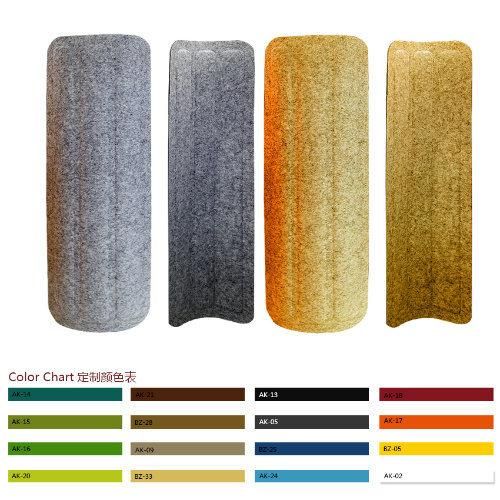 Polyester Fiber Sound Barrier Acoustic Screen Office Furniture