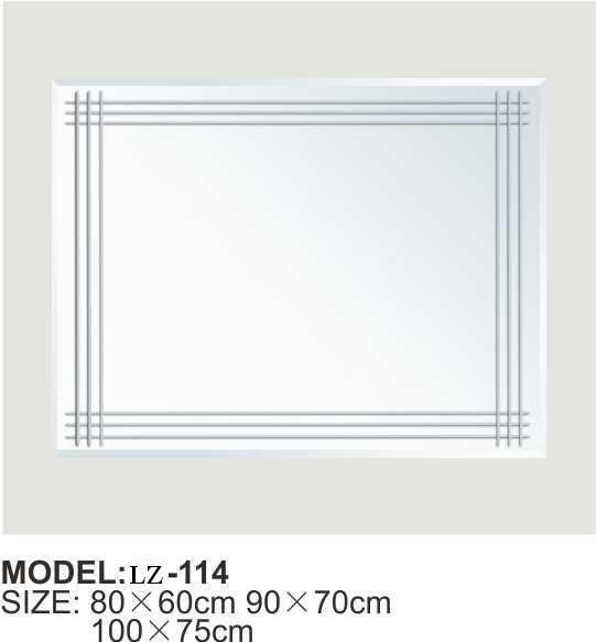 Popular Bathroom Makeup Rectangle Mirror (LZ-113)