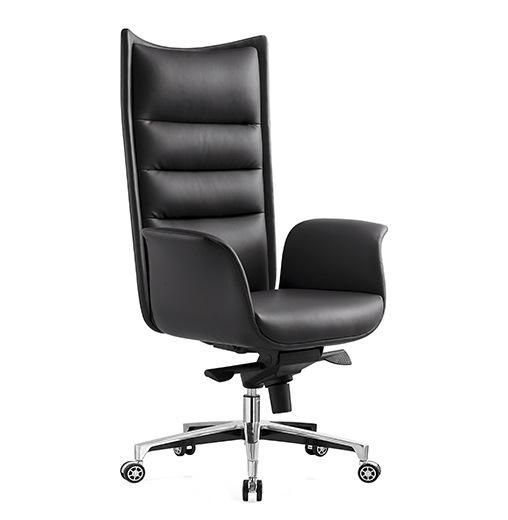 Italian Style Luxury Leather Office Chairs Swivel Manager Office Chairs