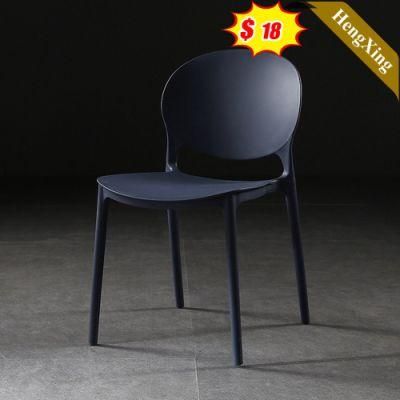 High Quality Outdoor Restaurant Garden Modern Design Plastic Leisure Stacking Dining Chair