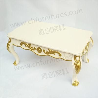 European Modern Style Wooden Marble Top Coffee Table Tea Table Yc-T20