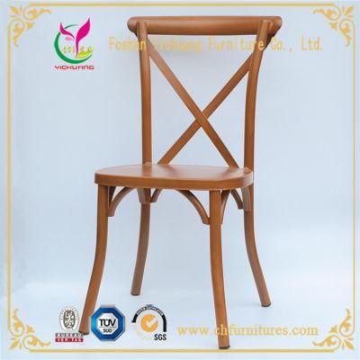 Hc-A68 Wholesale Imitation Wood Cross Back Chair for Event Hc-A68