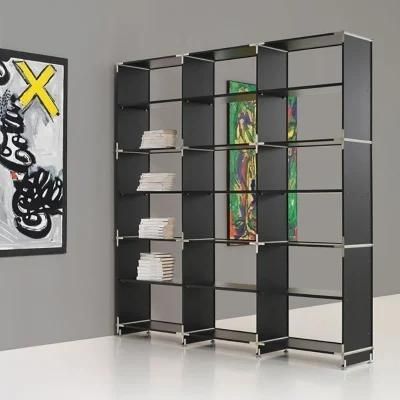 Aluminum Floating Bookcase