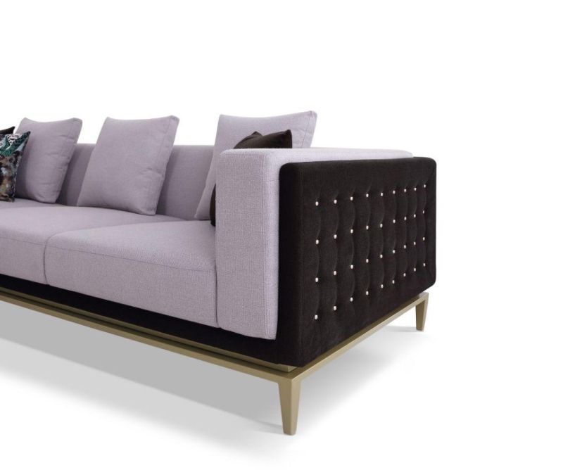 Modern Design Combined Sofa/ Multifunctional Fabric Sofa/Corner Sofa Set