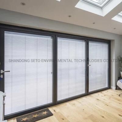 Aluminum Office Blinds with Hollow Glass