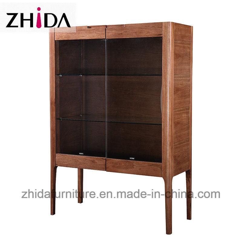 Hot Sale Living Room Solid Wood Cabinet