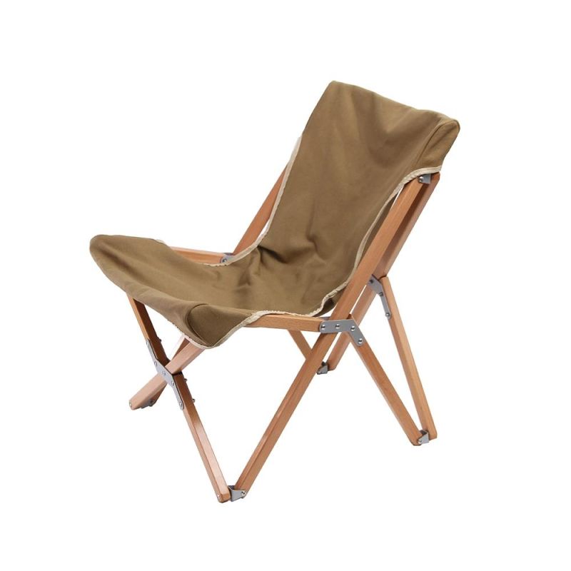 Wooden Beach Chair Folding Butterfly Chair Canvas Chair