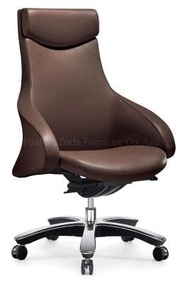 Zode Ergonomic Modern Swivel Metal Gaming Computer Executive Leather Staff Office Chair High Back PU Chairs