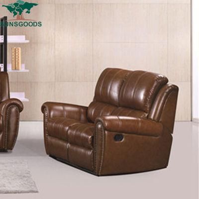 Good Quality PU Leather Home Furniture Genuine Leather Modern Sofa