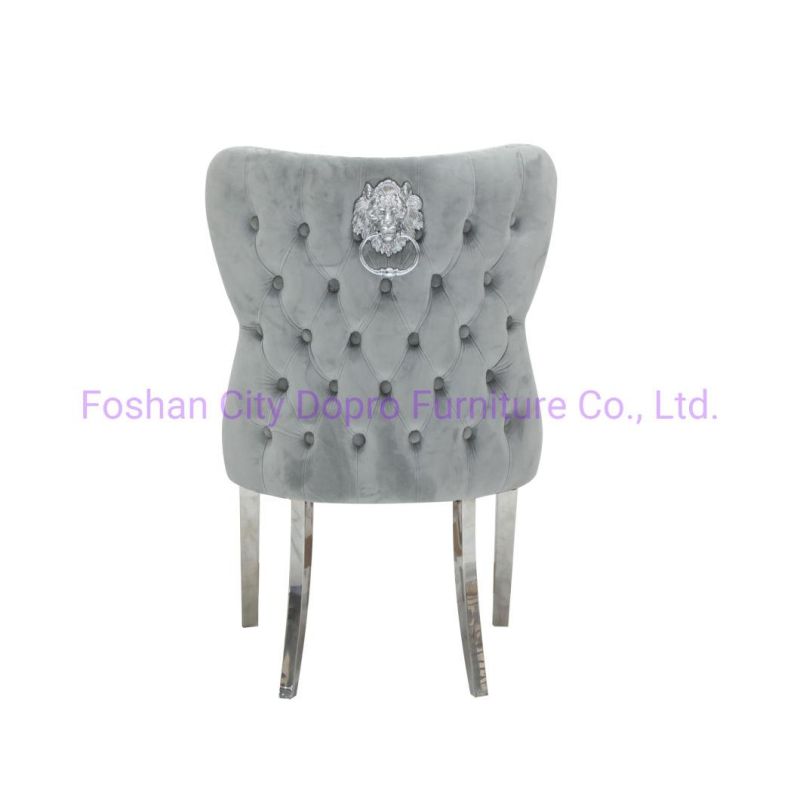 2021 New Hot Sale Modern Stainless Steel British Style Chair Leisure Chair