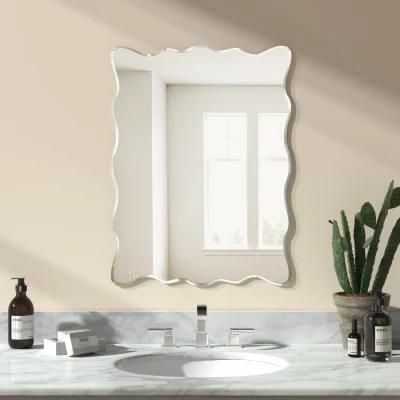 Easy to Maintenance High Standard Frameless Long Mirror for Bedroom Bathroom Entryway