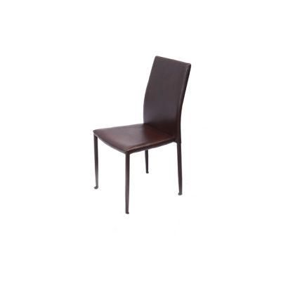 Modern Home Furniture Office Kitchen Restaurant Furniture Dining Chair with PU Faux Leather Seat