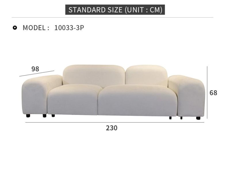 Nordic Creative Sofa Multi-Functional Movable Chair Designer Leisure Fabric Sofa