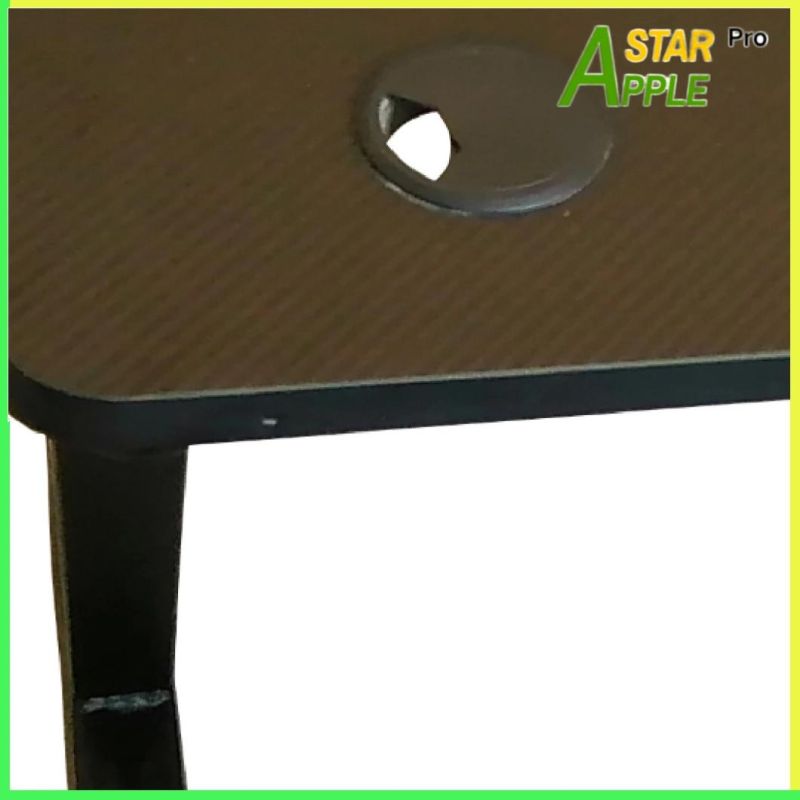 Professional Computer PC Desk Modern Study Hotel Hospital Conference Meeting Reception Training Plastic Folding Laptop Office Gaming Table with Extension Shelf