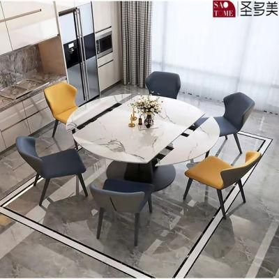 Dining Room Furniture Easy Adjustable Slate Dining Table