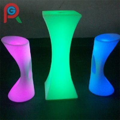 Wedding Party Shining Modern Cheap Plastic LED Shining Chair