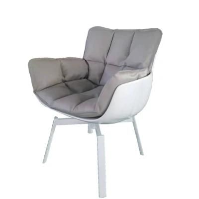 Chinese Popular Hot Sale Modern Leisure Furniture Rotatable Chair with Muscle Shape Design