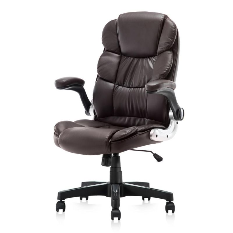 Classic Modern PU/Leather Metal Executive Computer Manager Swivel Meeting Office Visitor Chair