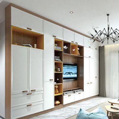 Bedroom Furniture Wardrobe Factory Cheap Price Wooden Sliding Closet Customized Cabinet for Sell