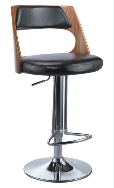 Modern New Design Wooden Chair Leather Leisure Bar Chair (SZ-BC325)