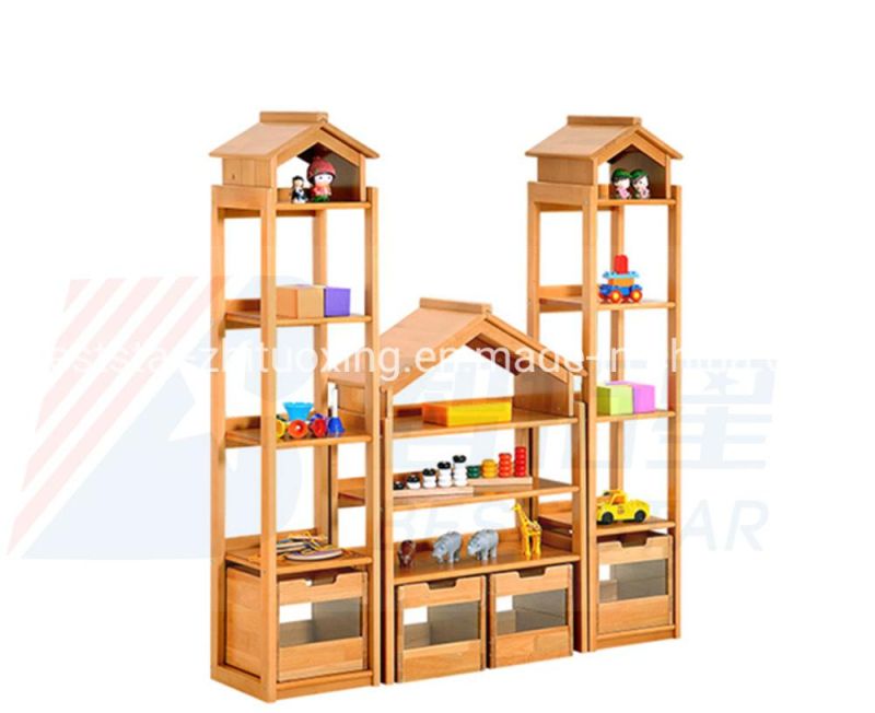 Daycare Furniture Kids Rack, Combination Rack for Kindergarten and Preschool, School Furniture Children Display Rack, Playroom Furniture Toy Storage Rack