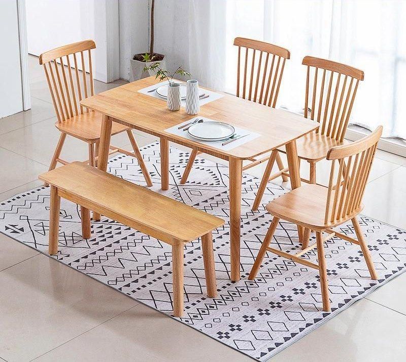 China Modern Style Solid Wood Table Home Furniture