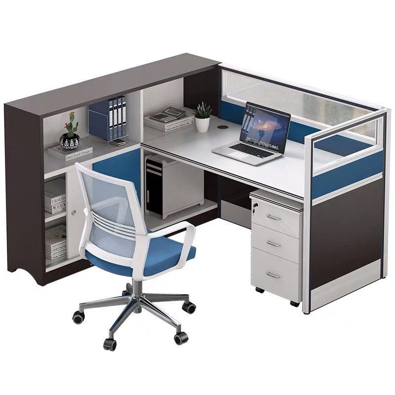 Hot Fabric Divider 2 Person Staff Cubicle Desk for Office Workstation (SZ-WSR129)