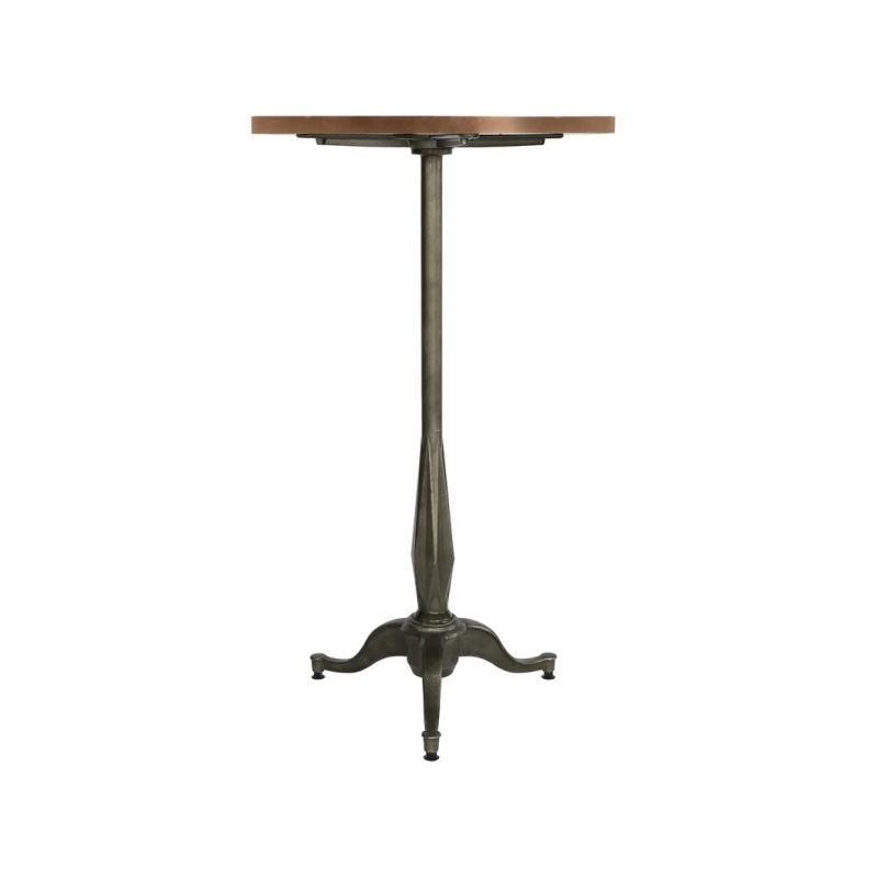 Wholesale Modern Nightclub Furniture Metal Table Base Royal Furniture Bar Height Table